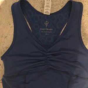 . COZY ORANGE TANK TOP